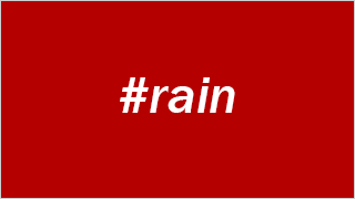 #rain